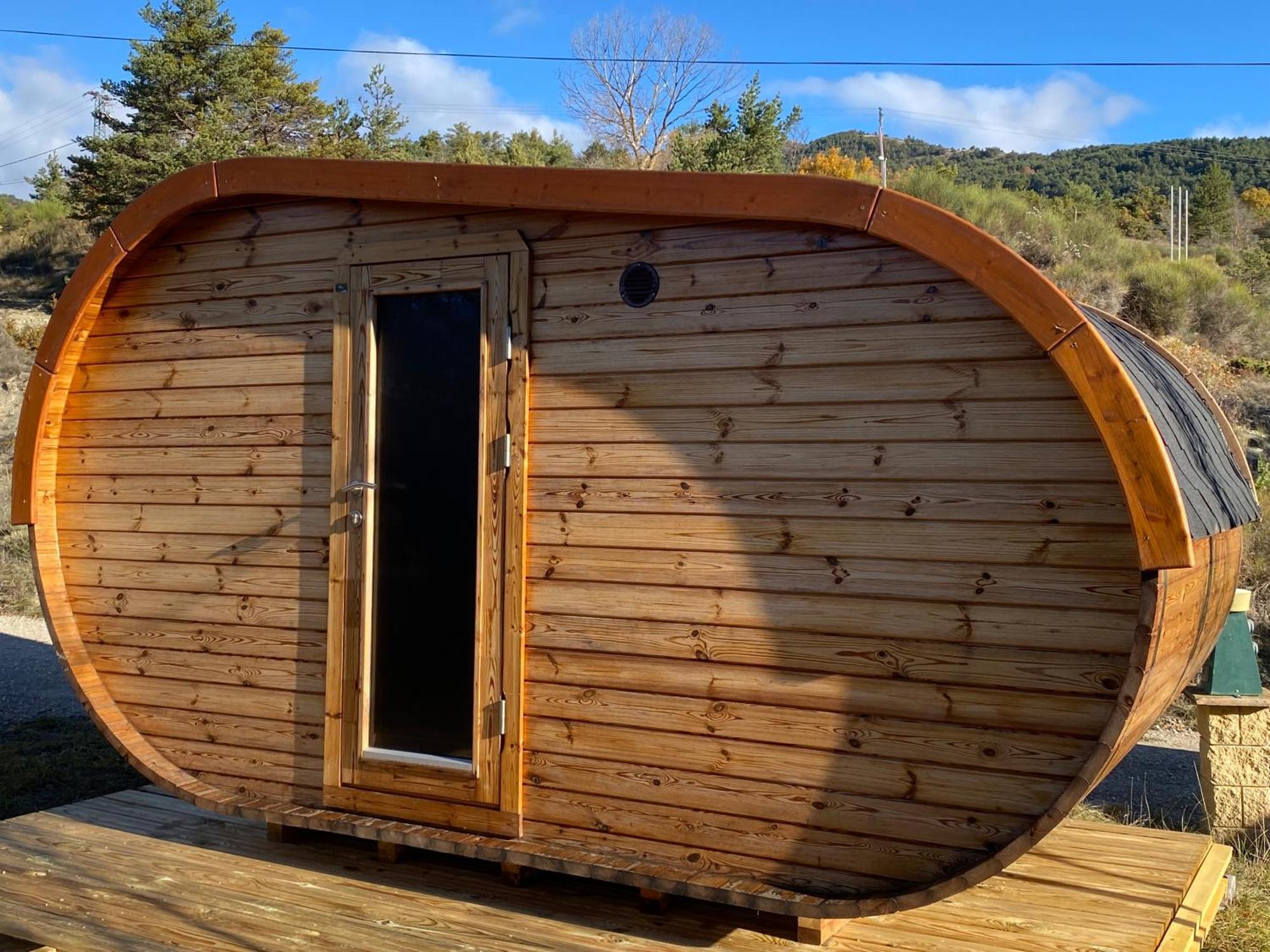 Camping Les Hauts De Rosans Exterior foto